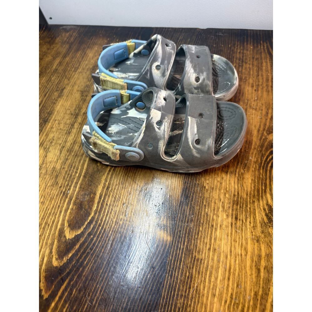 Crocs Gray Sandals Size C11‎
